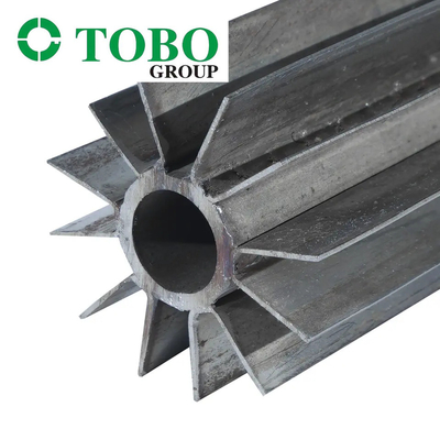 Uitgebreide oppervlakte U Fin Tube Ronde 11.01 SCH40 Carbon Steel Roestvrij staal Alloy Fined Tube