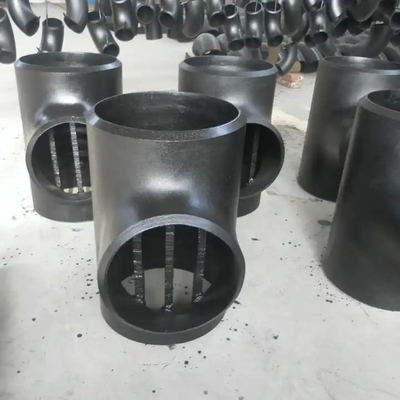Lijststaalbuizen Fittings naadloze balk Tee ASME B16.9 Nikkel Lijst Monel 400