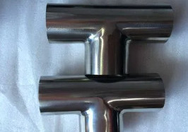 Super duplex roestvrijstalen rechte tee A312 UNS S32101 ASME B16.9 Butt welding fittings