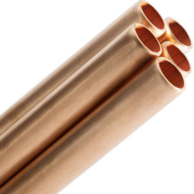 Gepolijste koperen nikkelpijp met aangepaste dikte voor efficiënte warmteoverdracht