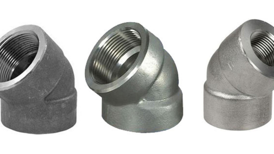 2023 Metal Nickel Alloy Best Gezweerd Elbow 45 Grade Gesmeed Passend Aanpasbaar Grootte Aanpasbaar Kleur