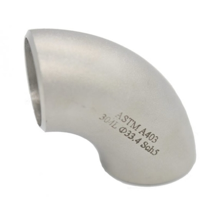 METAL Hoge kwaliteit Elbow Food Grade Sanitaire roestvrij staal 90 graden Long Elbow Pipe Fittings Elbow