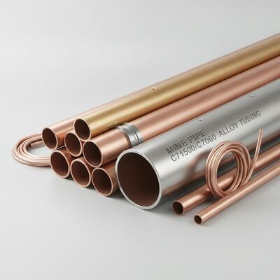 Op maat gemaakte koper-nikkel buizen en leidingen met duurzame corrosiebestendigheid voor industriële toepassingen