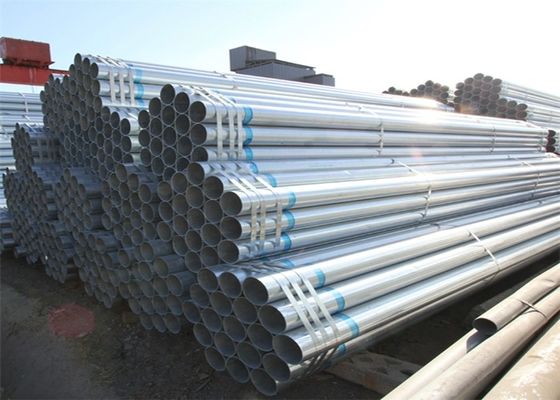 Hot Dip gegalvaniseerde buis 10,97 mm Dikte gegalvaniseerde stalen buis geschikt voor bouw- en industriële projecten