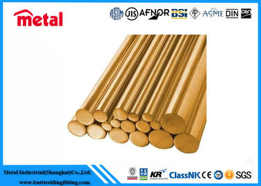 Round Copper Nickel Alloy Tubing , C70600 SCH20 Type K Copper Pipe