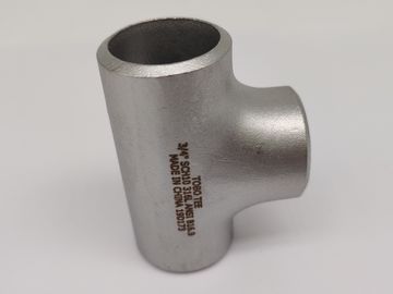ASTM ASME B16.9 3“ STD A403 WP304L de montage Gelijk T-stuk van de Roestvrij staalpijp