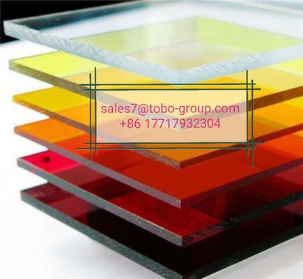 2mm 3mm 5mm 6mm de 8mm Duidelijke AcryldieBladen van het Bladenkristal PMMA aan Grootte worden gesneden