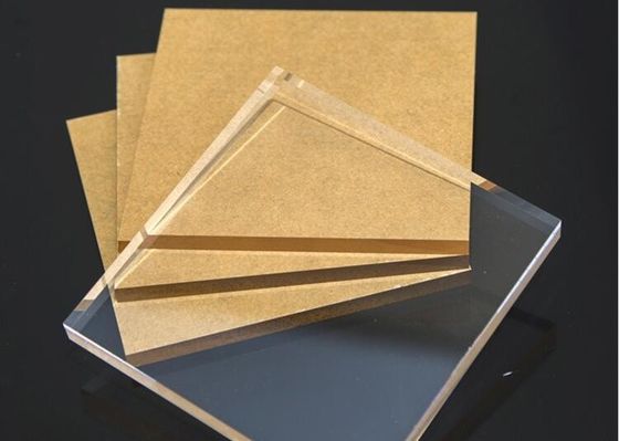 Transparant Transparant Acryl het Bladplexiglas van het Laser Scherp Plastic Rond Blad om Bladen Acryl