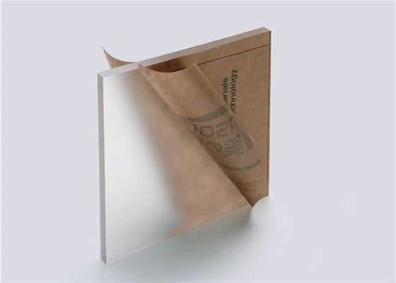 1mm 3mm berijpte de Plastic Raad Acryl Gegoten het Perspexplaat van het Bladperspex PMMA