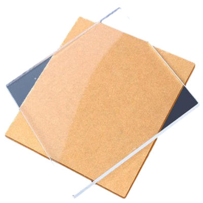 Duidelijk Transparant Blad 1/2“ 3mm de 5mm Plastic Gegoten Plaat van het Raadsa3 A4 PMMA Perspex