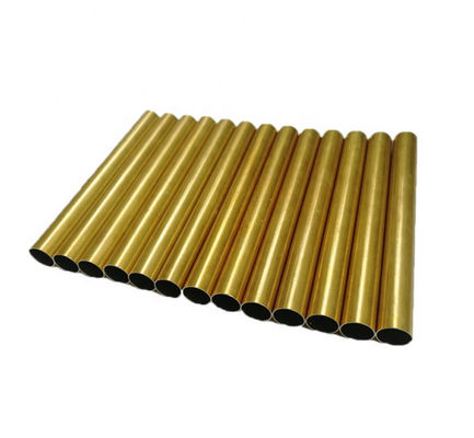 ASTM OD 6mm Rechte het Messingspijp van CuZn40 C27400 H62