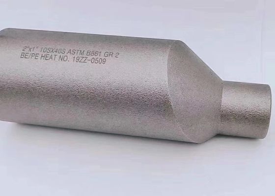 2“ x 1 ' het Titaniumti2 Zonderling Swage Uitsteeksel B16.11 van BE/PE ASTM B861 GR2