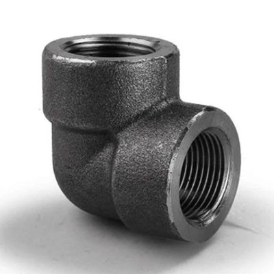 304 roestvrij staalelleboog 90 ° Buiten de Draad Binnendraad 4 Min 6Min Montage 4 van de Krommings Binnendraad van 1 Duimwaterpijp Min Double