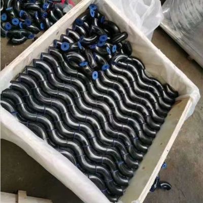 Het Koolstofstaal Gelaste Elleboog van GB 1,5 Keer 90 van de Naadloze Ponsenelleboog Uitgebreide Graden Douane 45 Graden 180 Graden