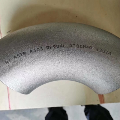 Buisfittingen van titaniumlegering ASTM B16.9 klasse 2 titanium 90 graden ellebogen warmgewalst