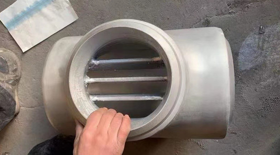 DN 200 MM, VERSPERD T-STUK, SCH80S, SMLS, DUPLEXss, ASTM A815-UNS S31803, BW, ASME B16.9