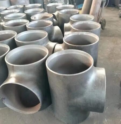 Van de de MontageStuiklas van de roestvrij staalpijp van de de Buismontage T-stuk die het Met drie richtingen T-stukansi/Ss 304/304l/316/316l verminderen van Asme B16.9