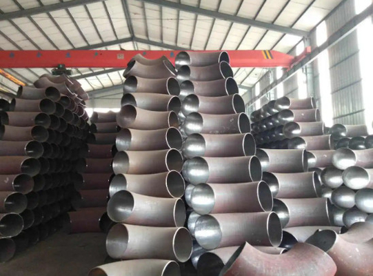 Naadloze van de de Lengtestraal van het Uiteindelassen 90° Elleboog 8“ sch-80 Legering 825 van ASTM N08825