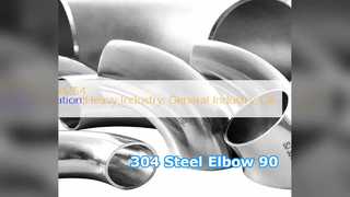 304 roestvrijstalen elleboog 90 graden BW-fitting