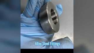 Gelegeerd stalen buisfittingen Ellebogen T-stukken Verloopstukken