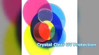 UV-bestendige acrylplaat voor vitrinekasten