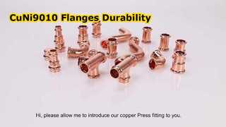 CuNi9010 Flenzen Gesmeed staal RF-lassen
