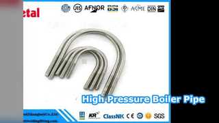 Hogedrukketelleiding SCH 80 Naadloze U-buiging