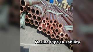 Naadloze kopernikkelbuis 90/10 6" SCH40