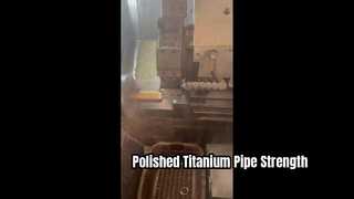 Naadloze titanium pijp GR5 gepolijste afwerking