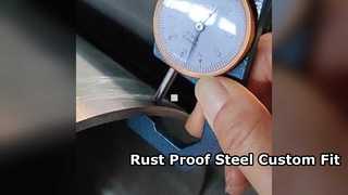 Corrosiebestendige stalen plaat aangepaste diameter