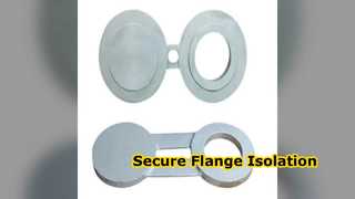 ASTM A182 nikkellegering brilblindflens